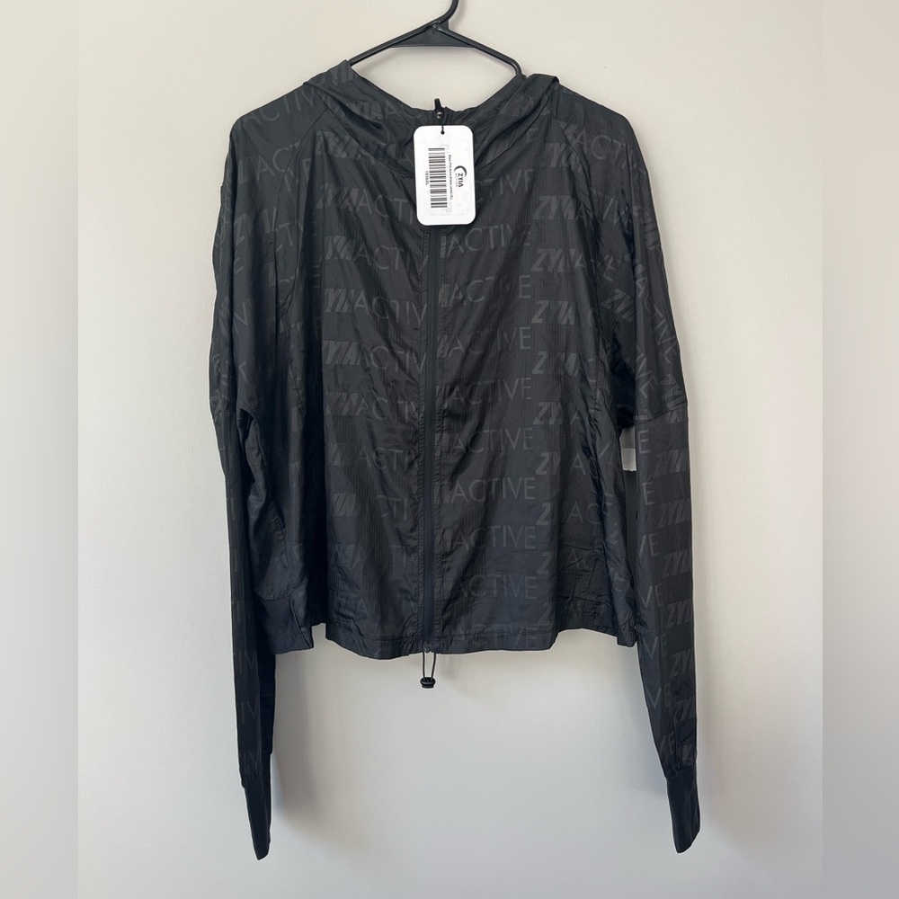 Brand New Zyia Black Active Breeze Jacket - Size XL